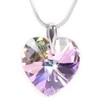 Levien Romantic Heart Necklace Vitrail Light