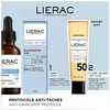 Rinkinys „Lierac“: „Protocole“ serumas veidui nuo tamsių dėmių, 30 ml + „Sunissime The Sun“ aksominis fluidas veidui SPF50+, 25 ml