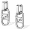 Liu Jo Designer steel dangle earrings LJ2811
