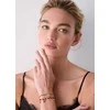 Liu Jo Double auksinis-plated bracelet with pendants Icones LJ3182