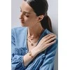 Liu Jo Double auksinis-plated bracelet with pendants Icones LJ3182