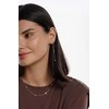 Liu Jo Long dangle earrings with zircons LJ2468