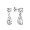Liu Jo Matching steel earrings with zircons LJ2588