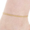 Luca Barra Elegant auksinis-plated anklet Valis CV169