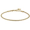Luca Barra Elegant auksinis-plated anklet Valis CV169