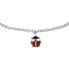 Luca Barra Girls' steel bracelet Ladybug for luck JB103