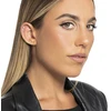 Luca Barra Minimalist auksinis-plated labret with zircons PR116