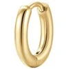 Luca Barra Minimalist single earring made of auksinis-plated steel OK1579