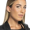 Luca Barra Single auksinis-plated labret Bow with zircons PR137