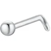 Luca Barra Steel nose piercing PR150
