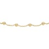 Luca Barra Women's auksinis-plated bracelet with balls BK2779