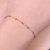 Luca Barra Women's auksinis-plated bracelet with balls BK2779