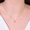 Luca Barra Women's auksinis-plated pakabukas with zircon CK2141 (chain, pendant)