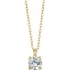 Luca Barra Women's auksinis-plated pakabukas with zircon CK2141 (chain, pendant)