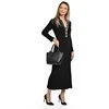 Luisa Vannini Women's leather handbag LV WH 1943T Nero