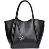Luisa Vannini Women's leather handbag LV WH 1943T Nero