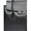 Luisa Vannini Women's leather handbag LV 479 Nero