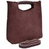 Luisa Vannini Women's leather handbag LV 8189T Bordo