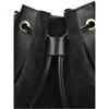 Luisa Vannini Women's leather handbag LV 8192T Nero