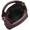 Luisa Vannini Women's leather handbag LV 8189T Bordo