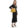 Luisa Vannini Women's leather handbag LV 2183 Senape