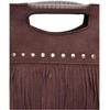 Luisa Vannini Women's leather handbag LV 8189T Bordo
