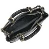 Luisa Vannini Women's leather handbag LV WH 2209T Nero