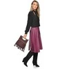 Luisa Vannini Women's leather handbag LV 8189T Bordo