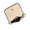 Luisa Vannini Women's leather crossbody handbag LV 8060 Fango