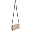 Luisa Vannini Women's leather crossbody handbag LV 8060 Fango