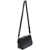 Luisa Vannini Women's leather crossbody handbag LV 1938 Nero