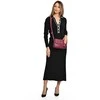 Luisa Vannini Women's leather crossbody handbag LV 1938 Vino