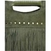 Luisa Vannini Women's leather handbag LV 8189T Verde Militare