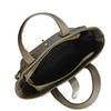 Luisa Vannini Women's leather handbag LV 127 Fango