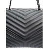Luisa Vannini Women's leather handbag LV 2183 Nero