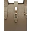 Luisa Vannini Women's leather handbag LV 127 Fango