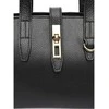 Luisa Vannini Women's leather handbag LV 127 Nero