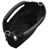 Luisa Vannini Women's leather handbag LV 8189T Nero