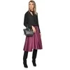 Luisa Vannini Women's leather handbag LV 127 Nero