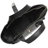 Luisa Vannini Women's leather handbag LV 127 Nero