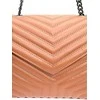 Luisa Vannini Women's leather handbag LV 2183 Cognac