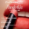 Lūpų dažai MAC Powder Kiss Velvet Blur Slim Stick, 2 g. | spalva: 878 Dubonnet Buzz