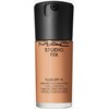 Matinis makiažo pagrindas MAC Studio Fix Fluid SPF 15 24HR Matte Foundation + Oil Control, spalva: NC44, 30 ml