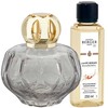 Maison Berger Paris Dovanų rinkinys katalizinei lempai „Rosalie pilka“ + intensyvių blizgučių papildymas 250 ml