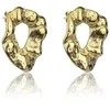 Marc Malone Dizainerio paauksuoti auskarai Haisley Gold Earrings MCE24014G