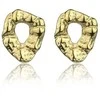 Marc Malone Dizainerio paauksuoti auskarai Haisley Gold Earrings MCE24014G