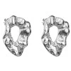 Marc Malone Dizainerio plieniniai auskarai Haisley Sidabrinis Earrings MCE24014S