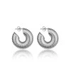 Marc Malone Designer steel rings MCE24035S