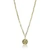 Marc Malone Išskirtinis paauksuotas karoliai Ariana Juodas Necklace MCN23021G