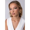 Marc Malone Auksuoti auskarai „Amelie Gold Earrings MCE250216G“